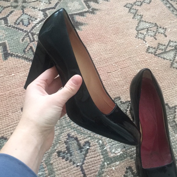 Black patent leather Kate Spade pumps - Picture 2 of 5